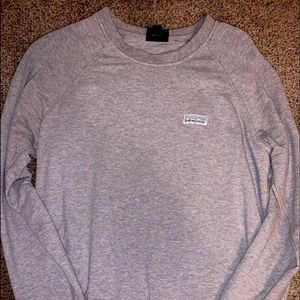 Gray Patagonia Crewneck